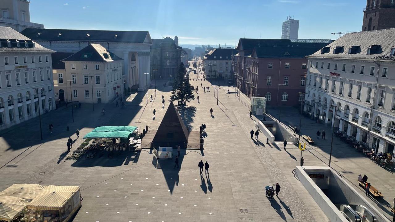 Hotel Am Markt Karlsruhe Exterior foto