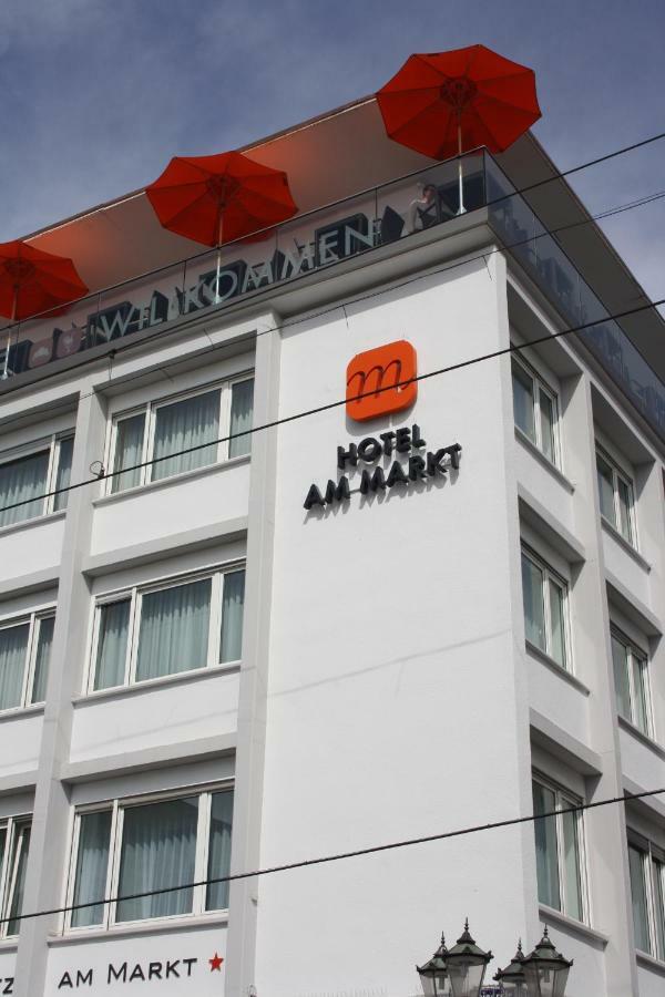 Hotel Am Markt Karlsruhe Exterior foto